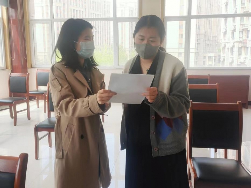 山东凌云志律师事务所开展《家庭教育促进法》进社区活动